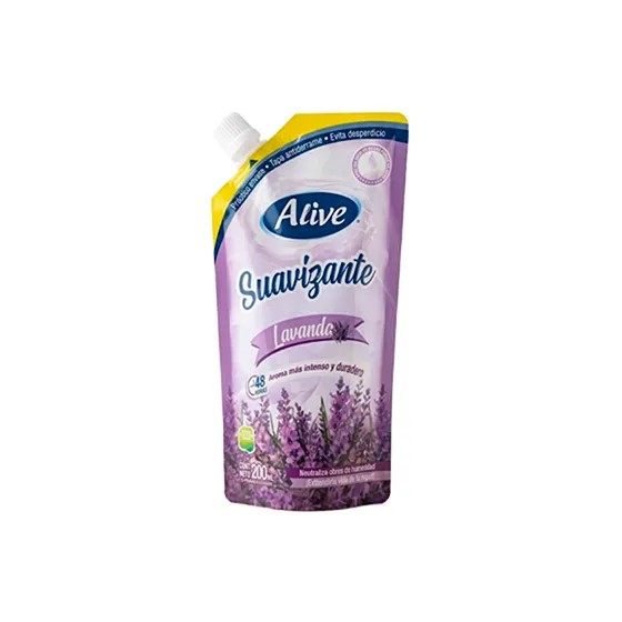 SUAV ALIVE LAVANDA 60X200ML