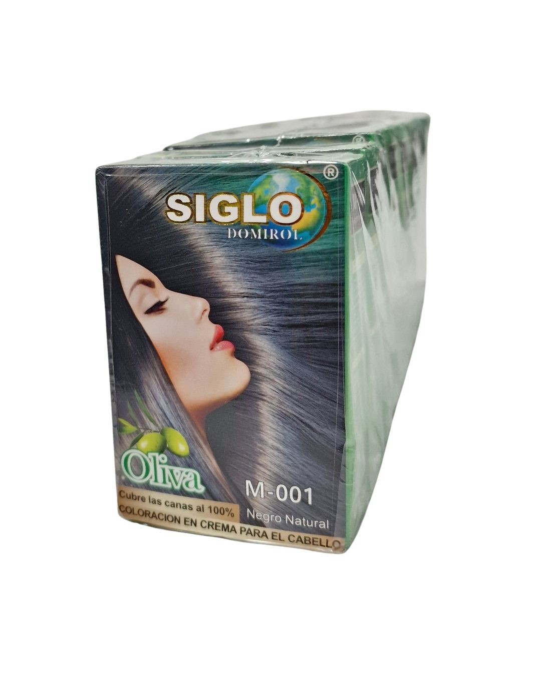 TINTE SIGLO NEGRO NATURAL M001 24X10UNID