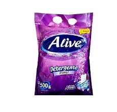 JABON POLVO ALIVE FLORAL 24X500GR