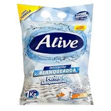 JABON POLVO ALIVE PERLAS 12X1KG