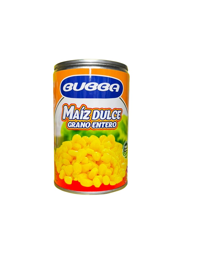 MAIZ DULCE GRANOS BUBBA 24X425GR