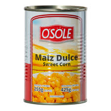 MAIZ DULCE GRANOS OSOLE LATA 24X425GR