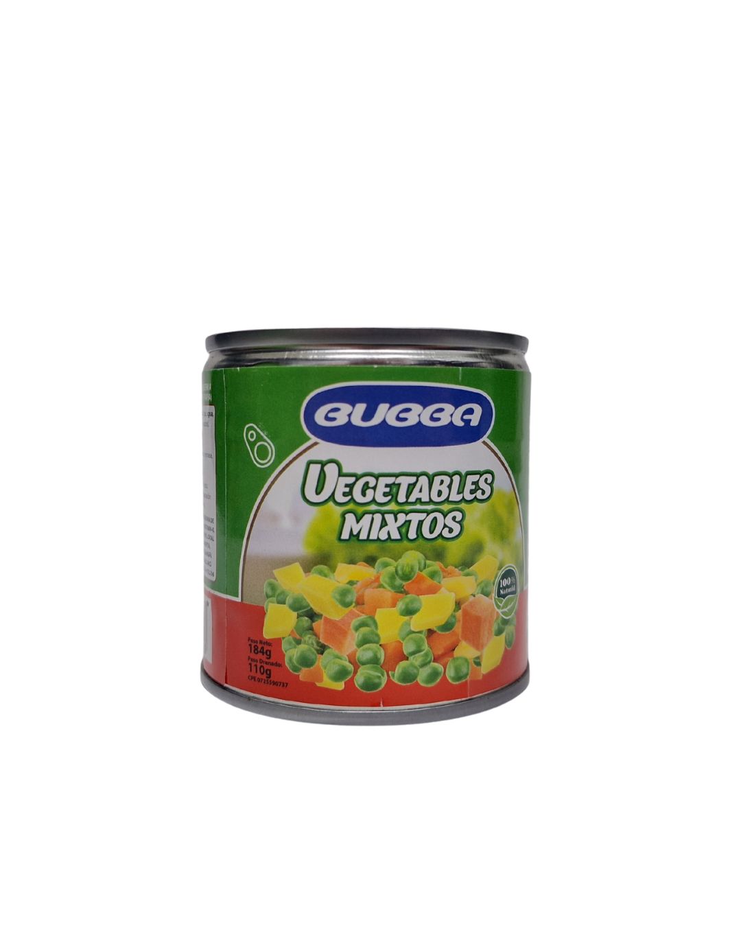 VEGETALES MIXTOS BUBBA 24X184GR