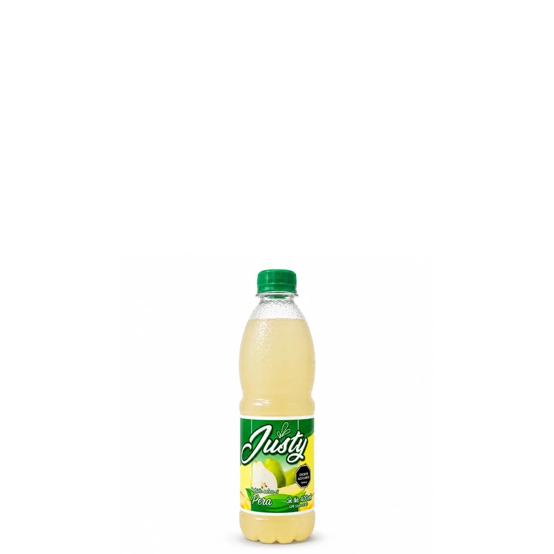 JUGO JUSTY PERA 15X400ML