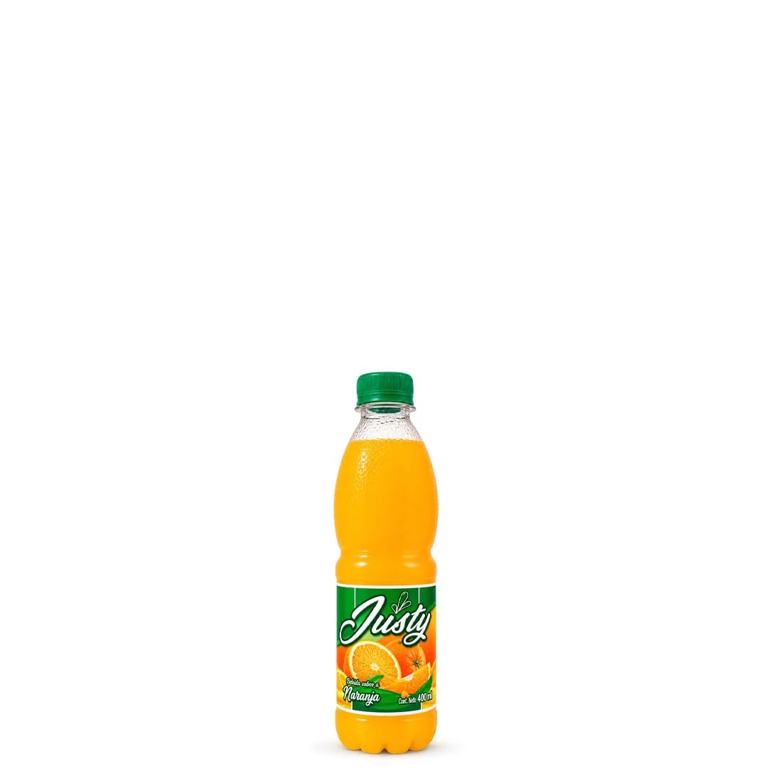 JUGO JUSTY NARANJA 15X400ML