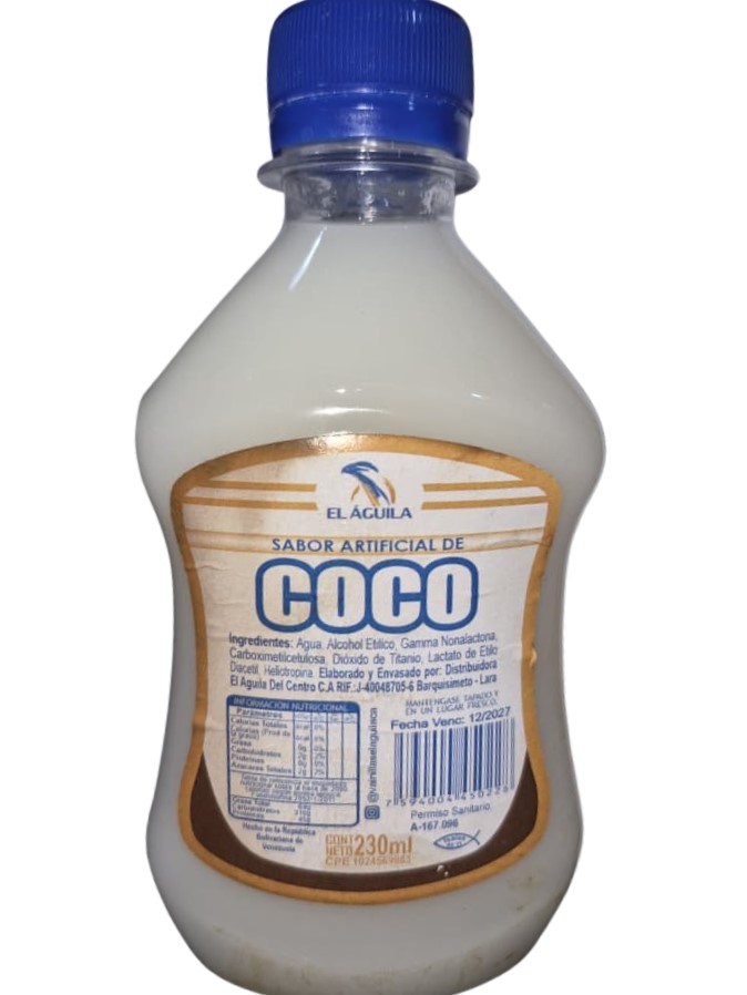 ESENCIA SABOR COCO 20X230ML