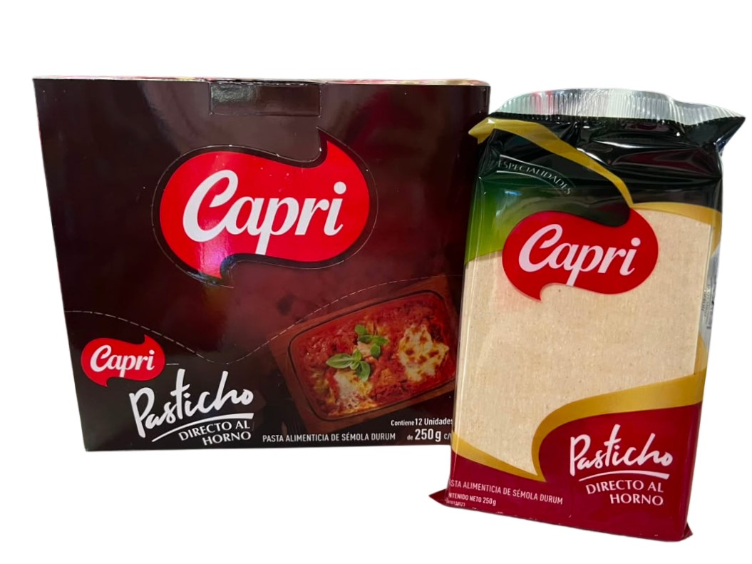 PASTICHO CAPRI CAJA DIRECTO H. 2X12X250GR