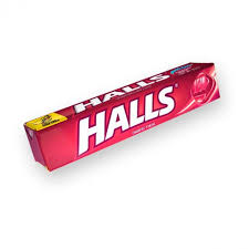 CARAMELO HALLS BARRA CEREZA 30X12X302GRS