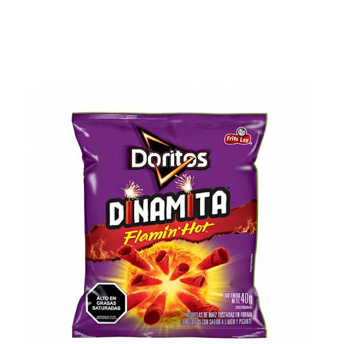 SNACK DORITOS FLAMIN HOT 6X12X42GR