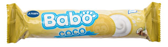 GALLETA BABO TUBO VAINILLA-COCO 48X125GR