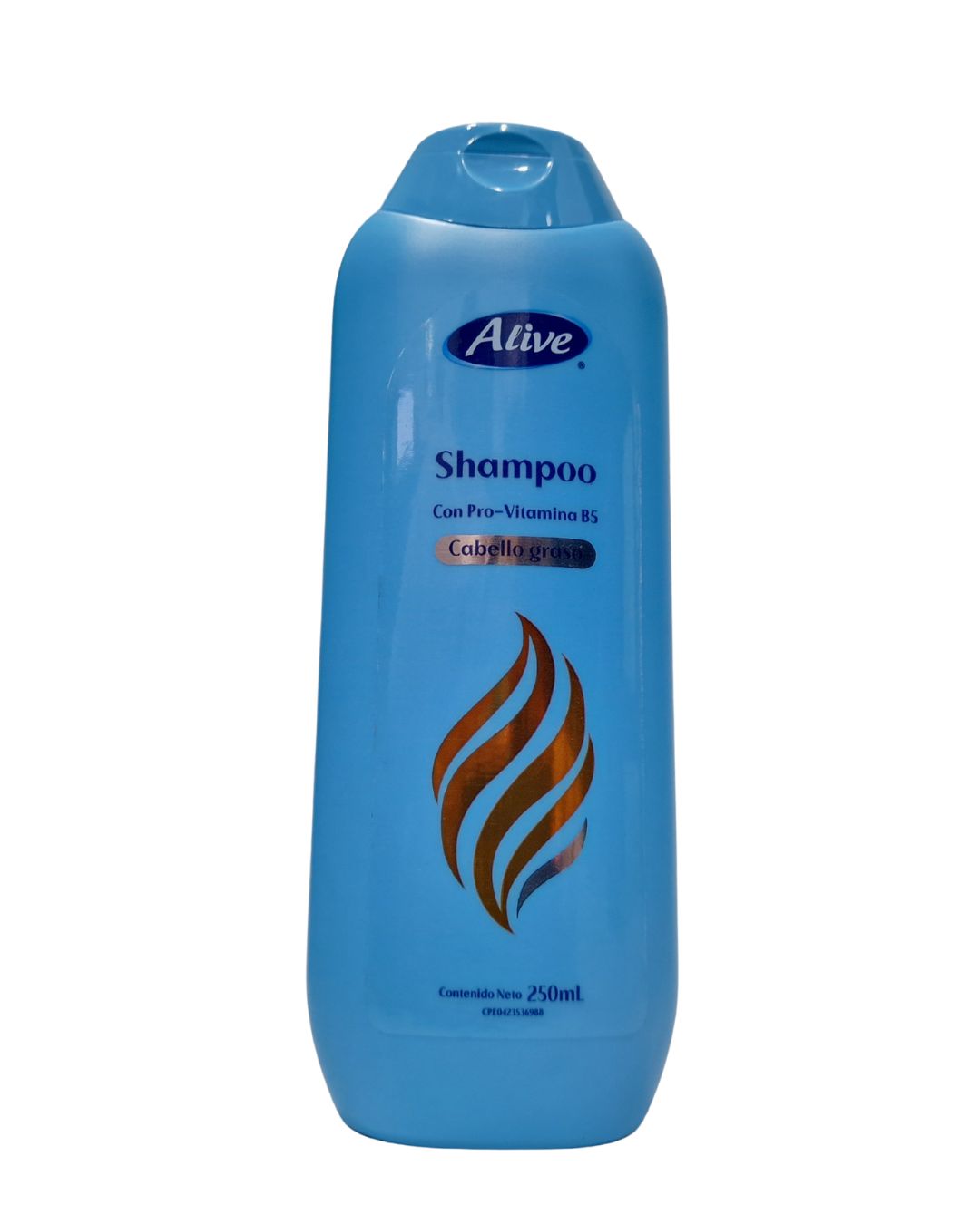 SHAMPO ALIVE AZUL CAB. GRASO 12X250ML