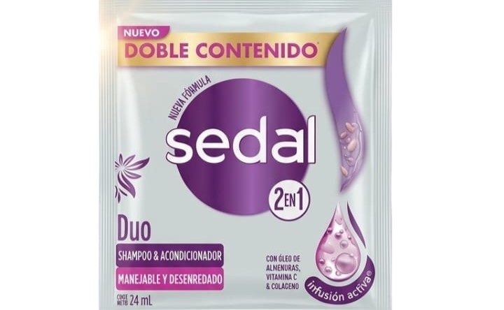 SHAMPOO SEDAL SOBRE 2 EN 1 40X12X24ML