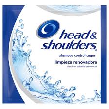 SHAMPOO HEAD&SH SOBRE AZUL 25X12X18ML