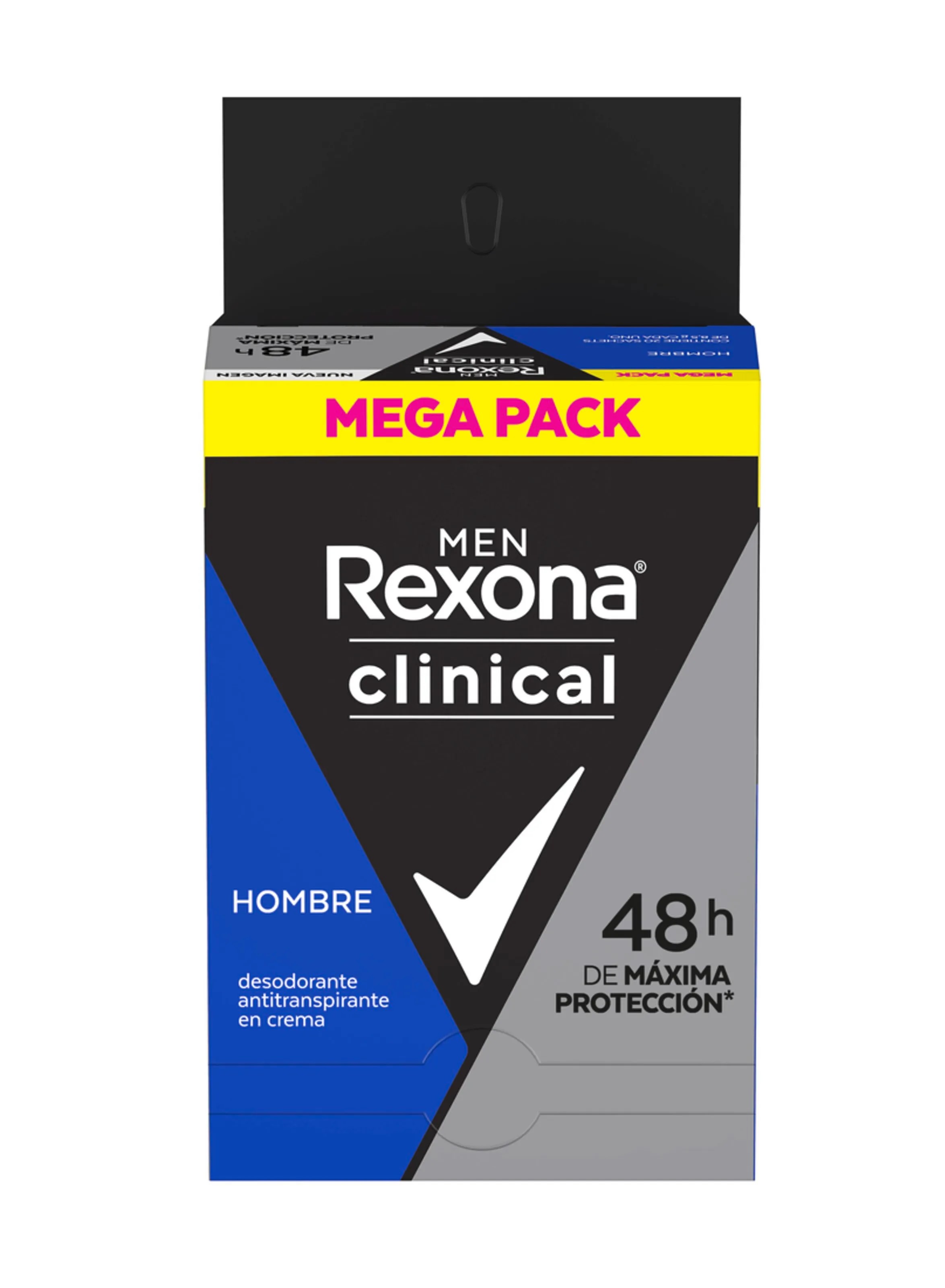 DESO. REXONA CLINICAL MEN SOBRE 24X20UNID