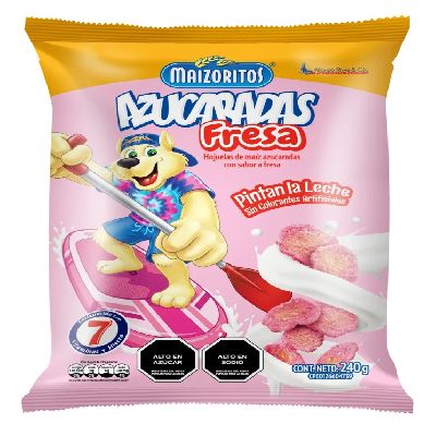 MAIZORITO AZUCARADA FRESA 12X240GR