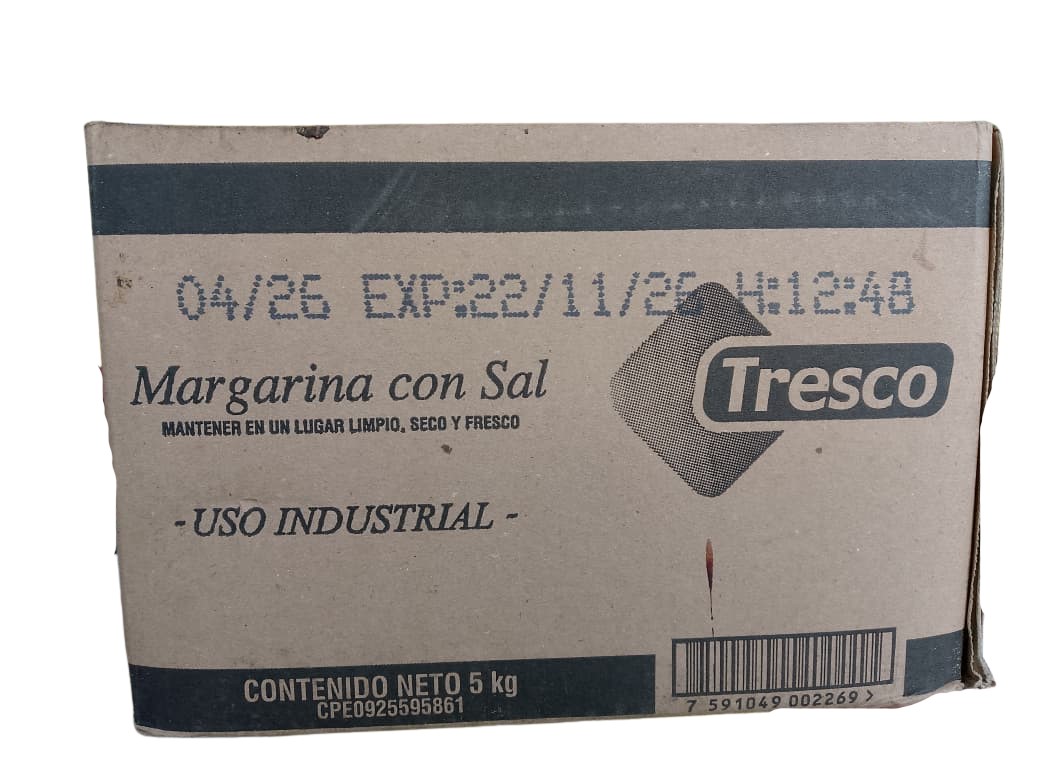 TRESCO MARGARINA C/SAL 5KG
