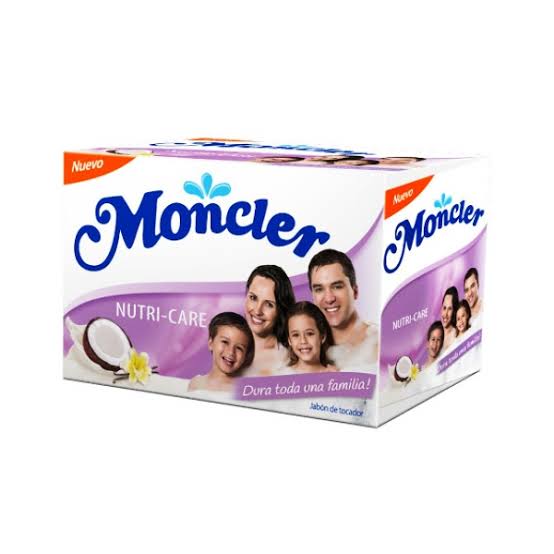 JABON BAÑO MONCLER MORADO NUTRI 72X90GR