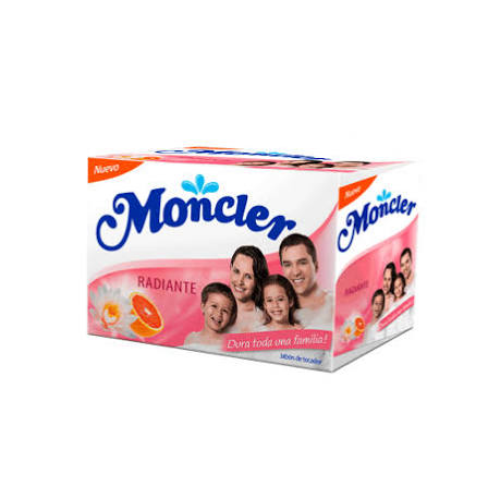 JABON BAÑO MONCLER ROSADO RAD. 72X90GR
