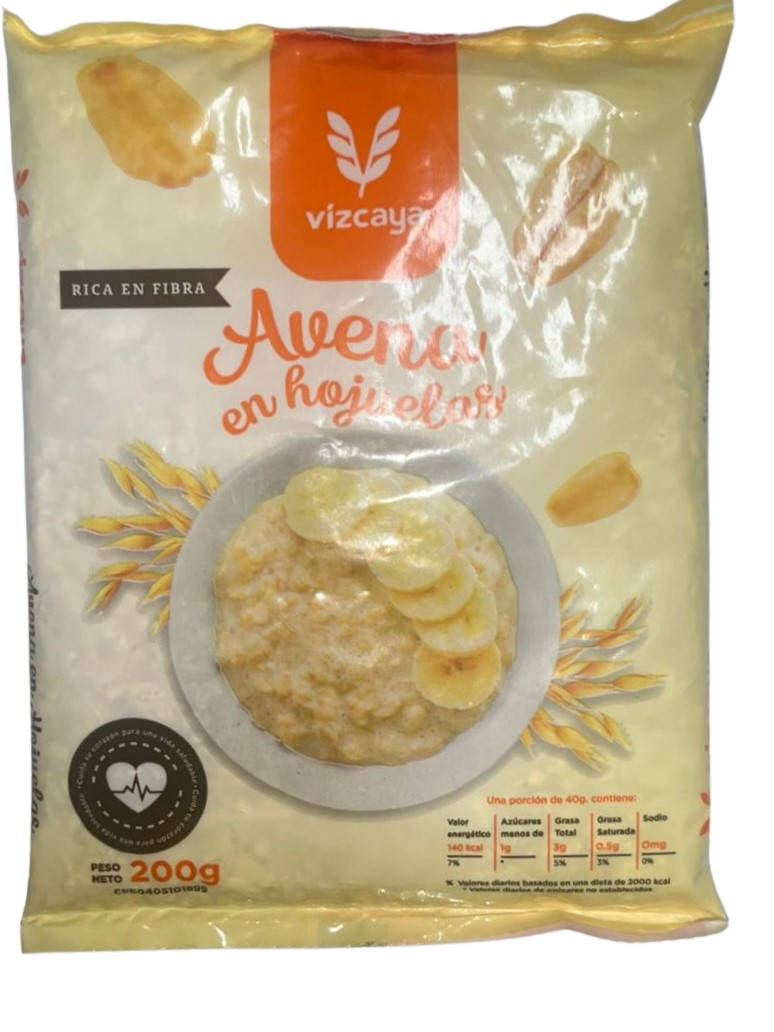 AVENA HOJUELAS VIZCAYA 24X200GR