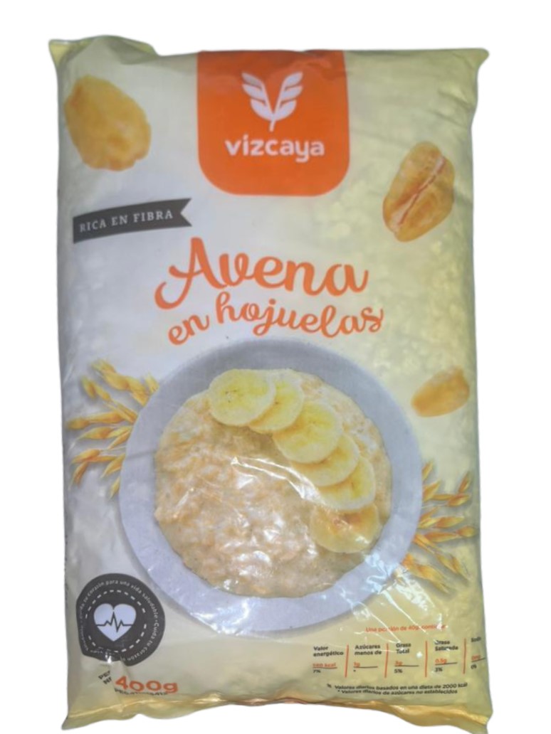 AVENA HOJUELAS VIZCAYA 24X400GR
