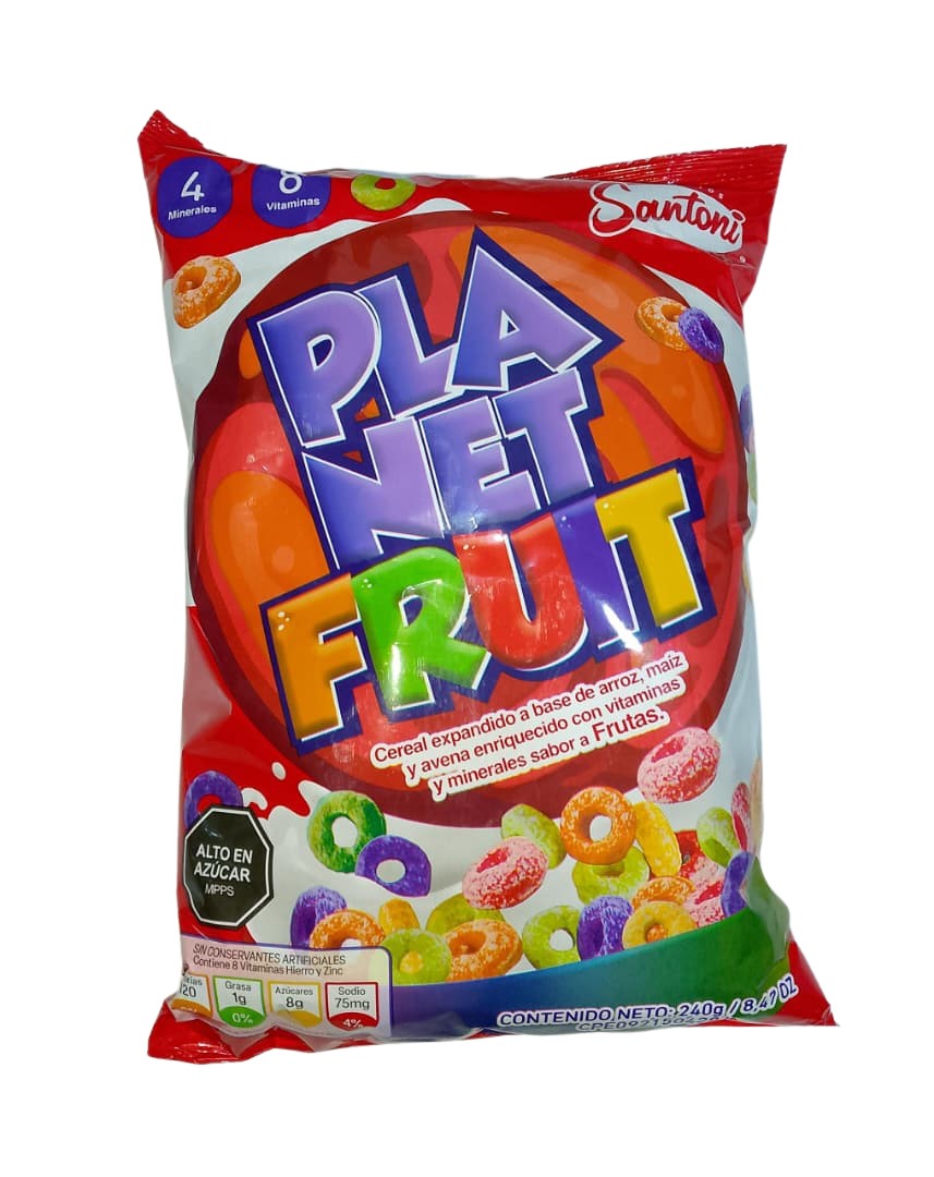 CEREAL PLANET FRUIT 12X240GR
